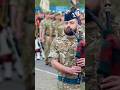 Royal Regiment of Scotland marching to “Scotland the Brave” on the #bagpipes #shorts