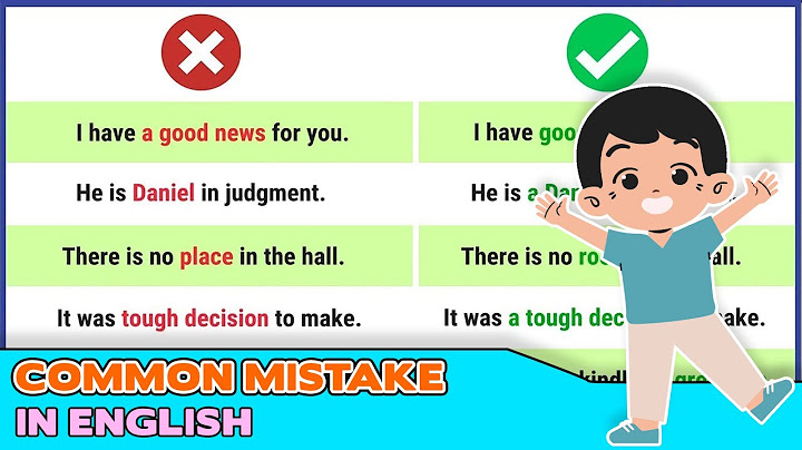 Wallwork a top 50 grammar mistakes how to avoid them năm 2024