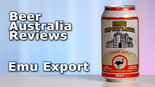 Emu Export Lager Beer Australia Reviews