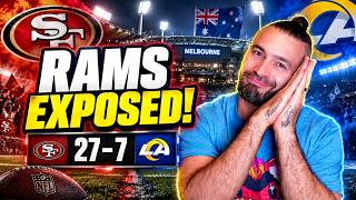 The Rams’ Australia Gamble BACKFIRED—49ers DOMINATE 27–7!! News