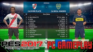 PES 2017 | Boca vs River - Probando el Juego | PC Gameplay screenshot 3