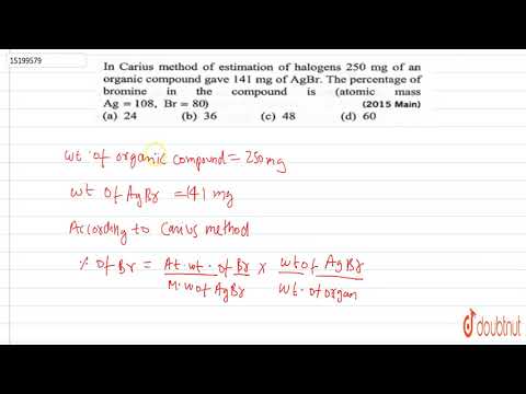 Video: I carius metode for estimering av halogen?