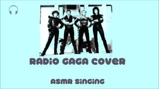 Queen Radio Gaga Cover ★ [ASMR] singing ★ (Whisper singing) [soft voice] screenshot 1
