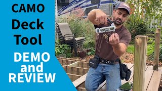 Just what you want to know: The CAMO PRO-X1 Deck Tool