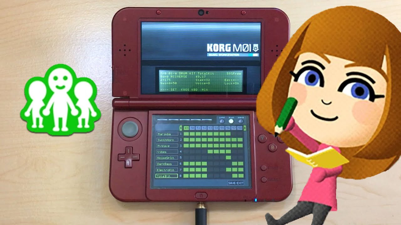 KORG M01D: Miiverse (Drum & Bass Remix)