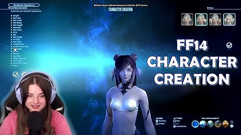 ASMR | Creating my FIRST Final Fantasy XIV Character | Whispering, Clicking