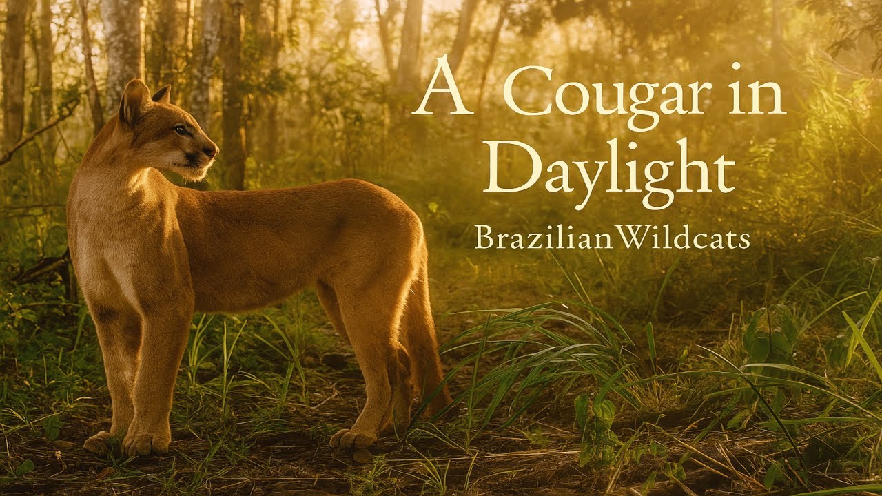 A Cougar in Daylight – Tranquil Scenes from Brazil’s Wilderness