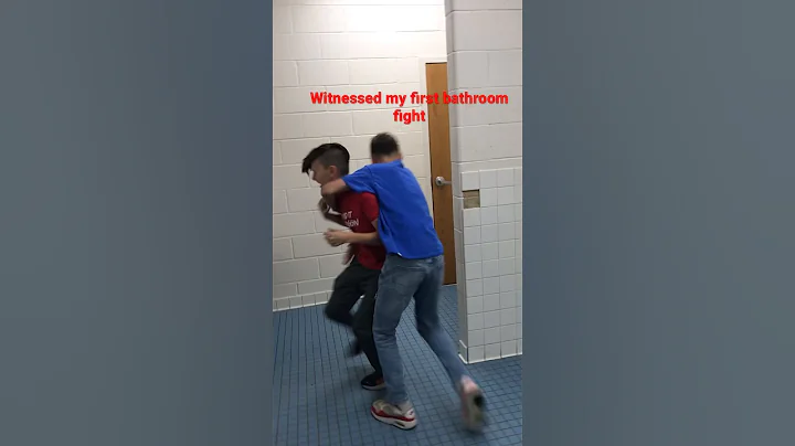 My first school fight I’ve recorded#crazy #school fight ￼#school