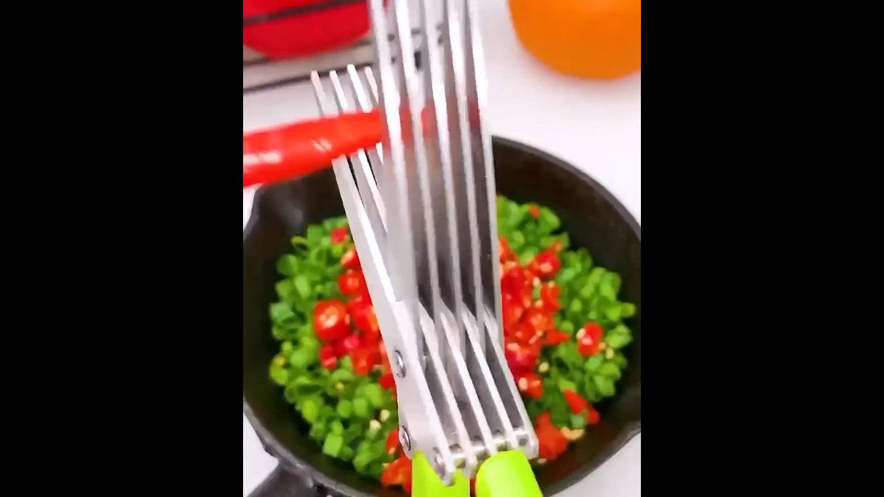 ❤️😍FoodScissors™ - 5 Blad keuken salade schaar