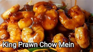 King Prawn Chow Mein takeaway style