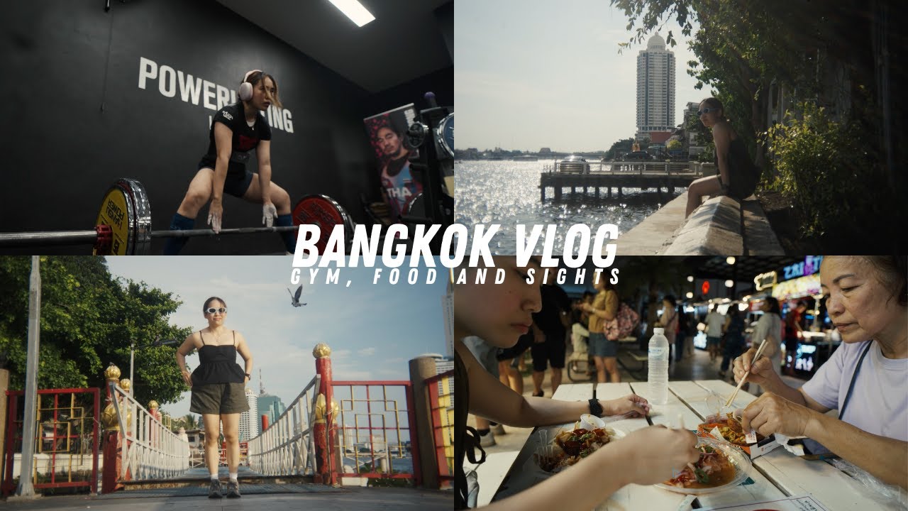 GYM DAYO AT IRON HIVE, BANGKOK | POWERLIFTING, FOOD AND SIGHTS