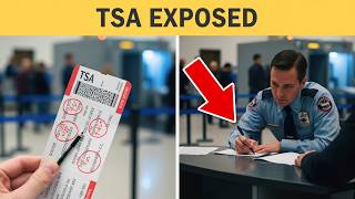 10 Airport Secrets TSA Agents Use to CATCH You!