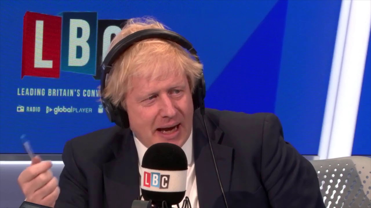 Boris Johnson says Vegan