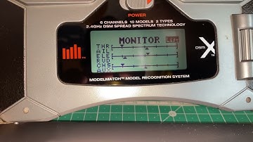 Spektrum DX6i rudder issue