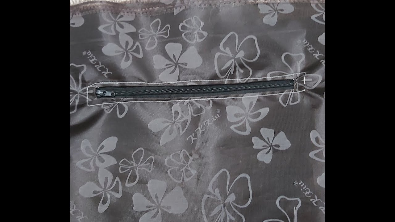 طريقة عمل جيب بسوسته داخلي لبطانه شنطه....الجزء الثاني