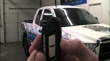 Basic operation of a Compustar P2W902 remote start