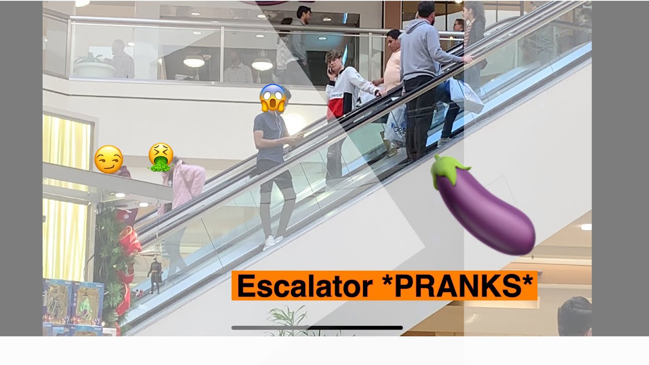 ESCALATOR PRANK! YouTube