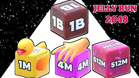 JELLY RUN 2048 - Gameplay Walkthrough Android {Max Update Mobile Game } Part 3