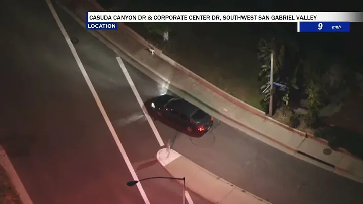 Police chase underway in LA