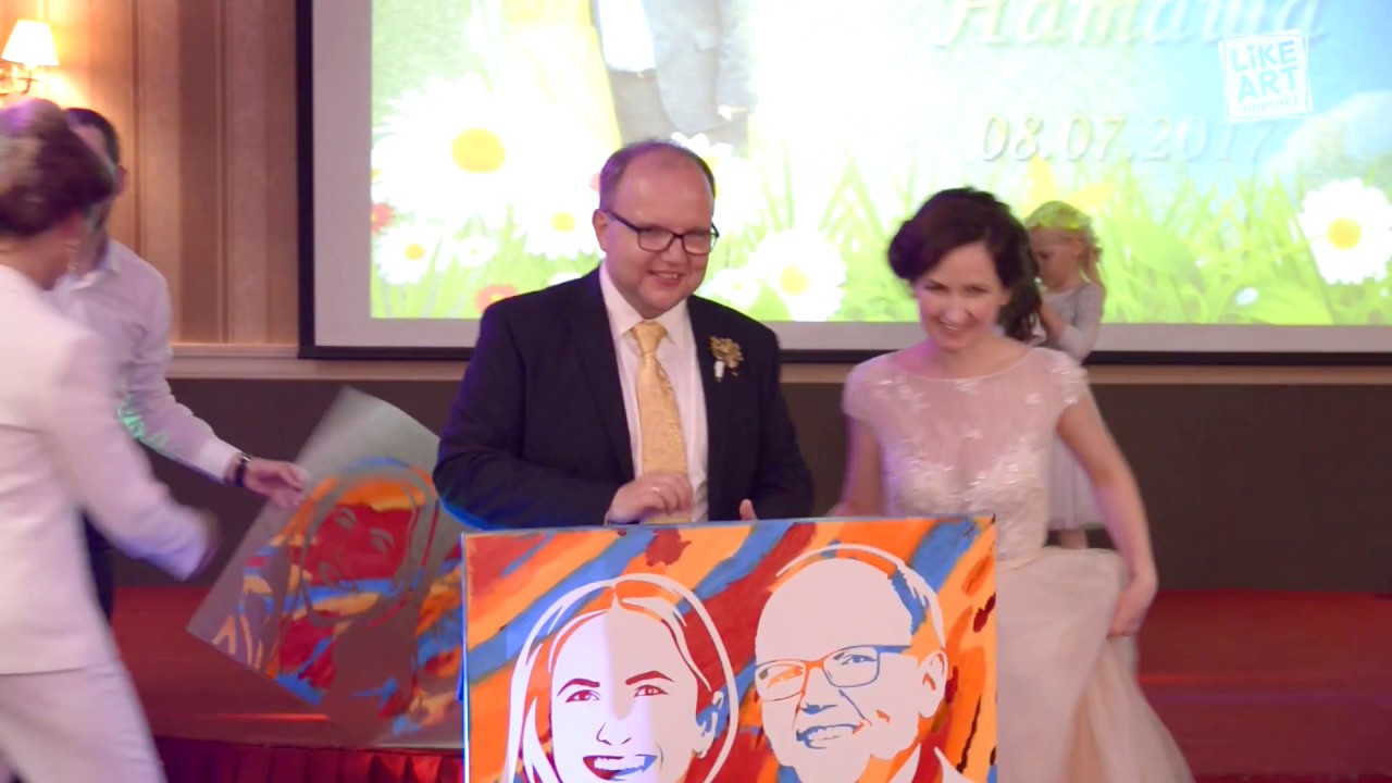 Likeart портрет на свадьбу