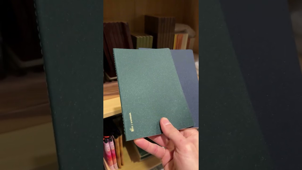 Testing new, sparkly Wonderland222 dotted notebooks