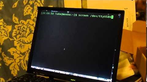 Homebrew Z80 UART demonstration with GNU screen