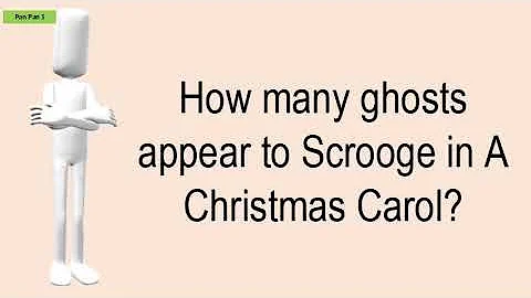 How Many Ghosts Appear To Scrooge In A Christmas Carol?