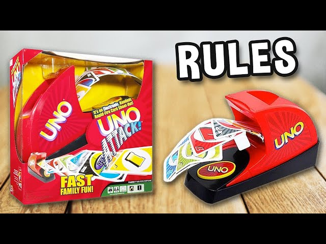 How to play UNO Extreme (Attack) - official rules, instructions and gameplay | Spielregeln TV Mattel