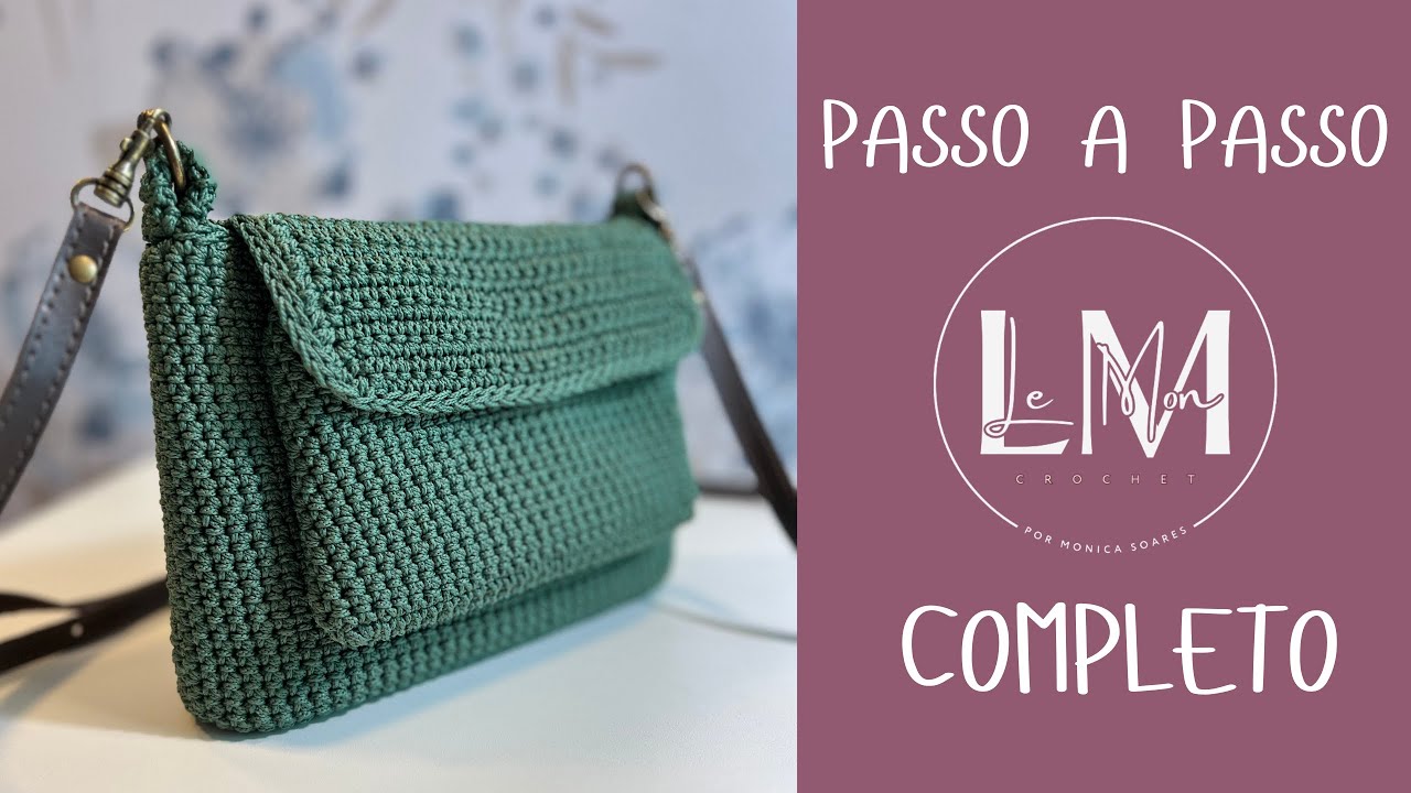 Você ainda não viu nada igual! Bolsa de crochê para iniciantes - Fácil