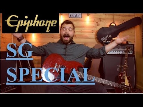 Epiphone SG Special demo review en Español - YouTube