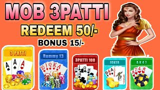 NEW APPS Teenpatti Redeem Only 50/- Bonus 15/- Daily Check-in Plus Refer System Full Tutorials screenshot 4