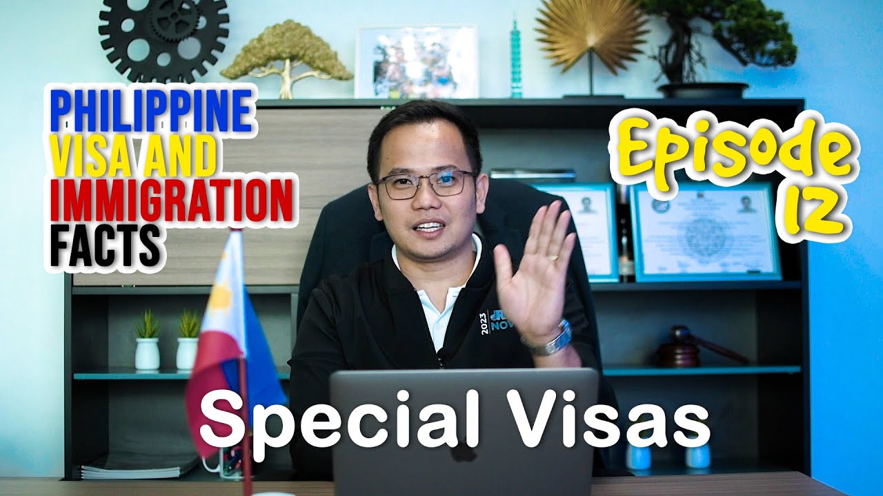 Special Visas in the Philippines Philippine Visa & Immigration Facts YouTube
