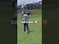 Such a bad break…🙃 #golf #LIVGolf