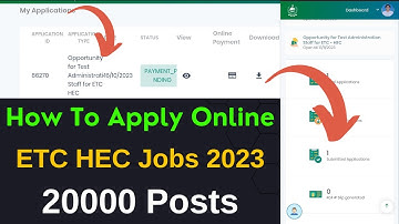 How To Apply Online In ETC Jobs 2023 • HEC Jobs • Hafiz Sultan Official •Government Jobs In Pakistan