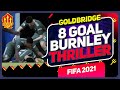 FIFA 21 - 8 GOAL GAME VS BURNLEY MARK GOLDBRIDGE Man United Career Mode
