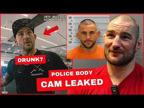 NEW LEAKED Body Cam Footage Shows Dustin Poirier Trying To Fight A Cop? Sean Strickland TROLLING!