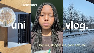 productive uni days in my life ☃️