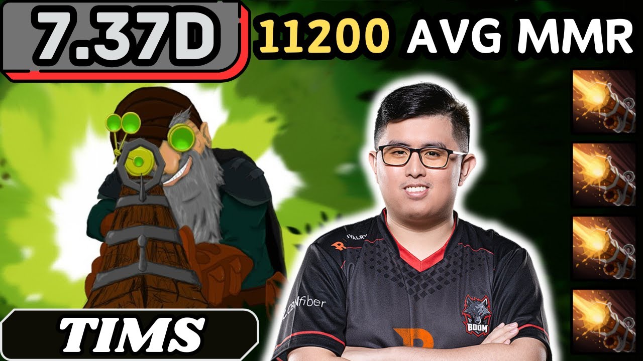 7.37d - Tims SNIPER Soft Support Gameplay 21 ASSISTS - Dota 2 Full ...