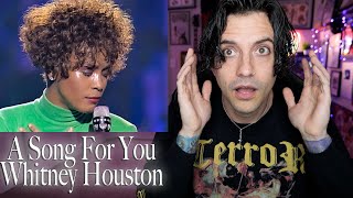 Whitney Houston - A Song For You Live 1991 Reaction