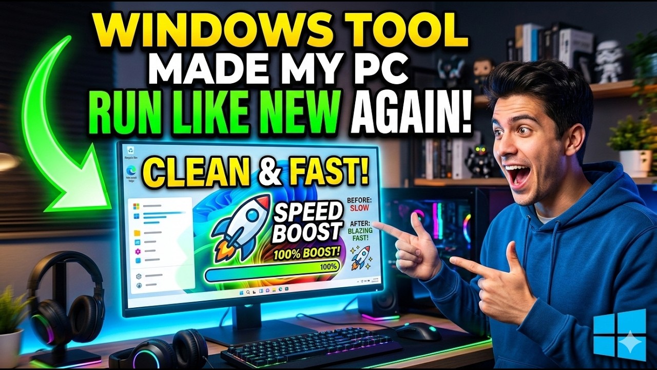 This Windows Tool Made My PC Run Like New Again!