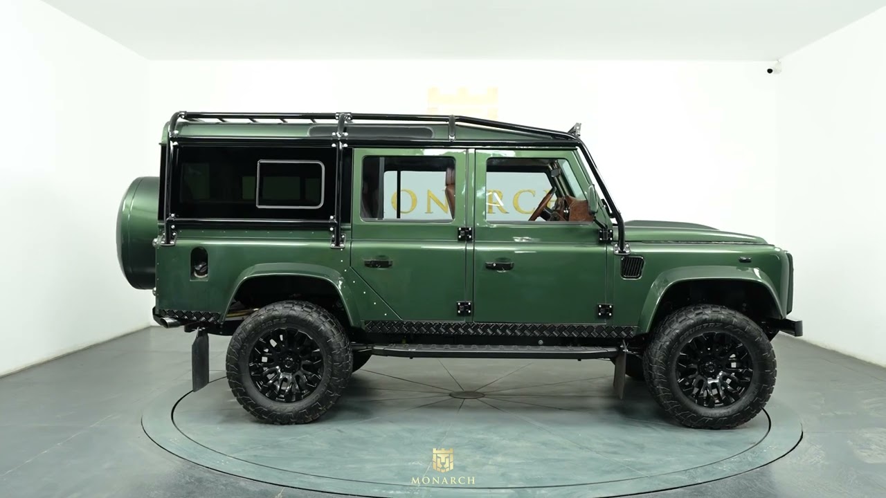 Roamer: Custom Defender D110 Hard Top | LT1 460HP Oak Green - YouTube