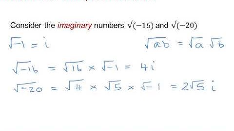 OCR Pure Core: Complex numbers 1-2