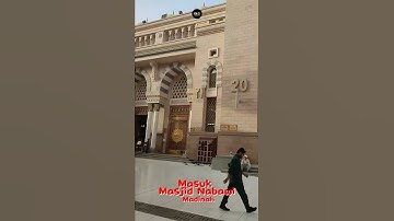 Keindahan Masjid Nabawi... Masya Allah