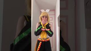 YOU WOULD NOT KNOW 🤩 Cosplay vocaloid meme #cosplay #kagaminerin #vocaloid #hatsunemiku #meme SolarBubblesTv