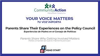 Head Start Policy Council Video - Your Voice Matters