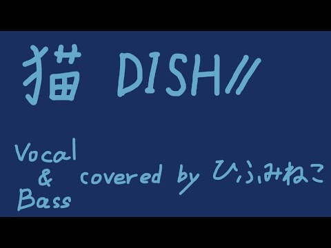 【初投稿】　猫　DISH//  【歌って&弾いてみた】
