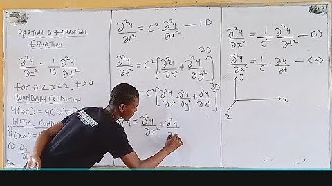 Partial Differential Equation~Wave Equation Explained