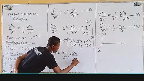 Partial Differential Equation~Wave Equation Explained