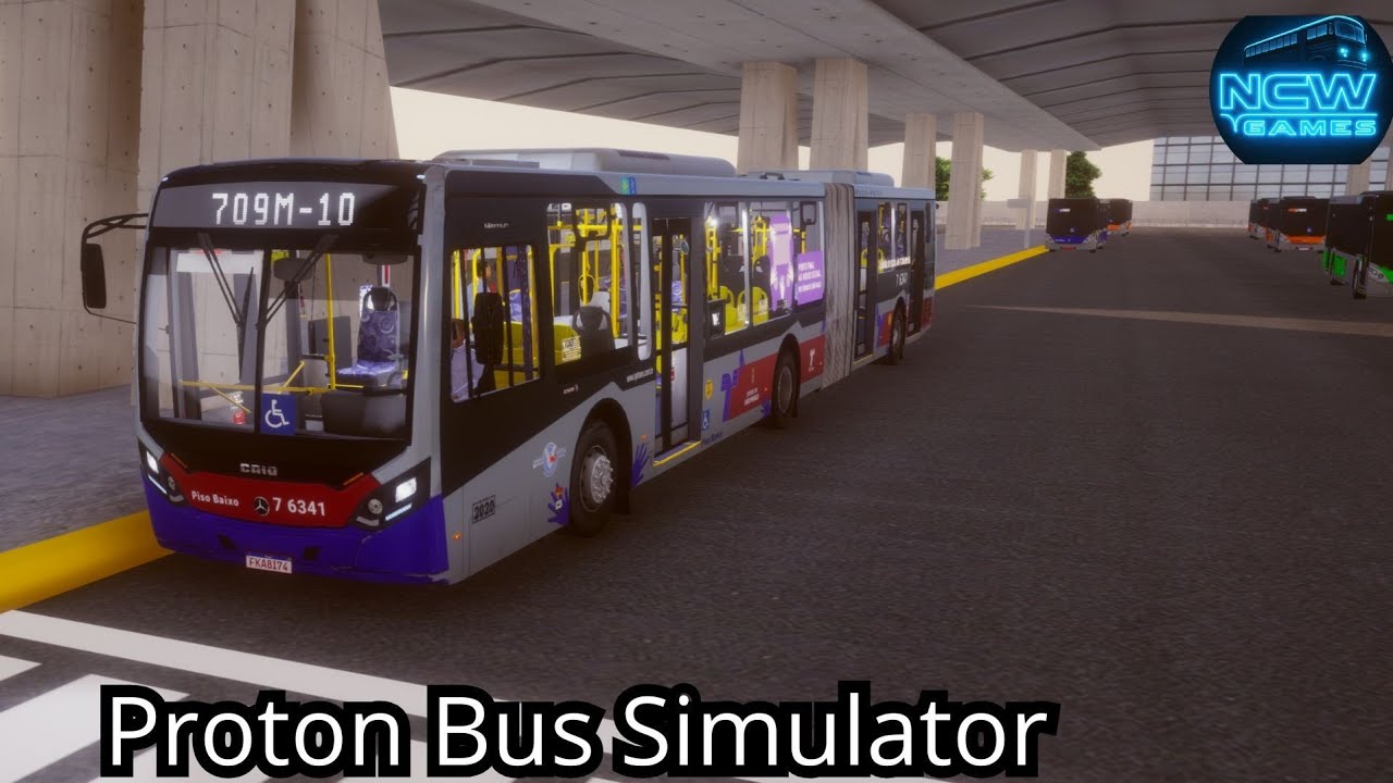 Proton Bus Simulator | 709M-10 Terminal Pinheiros x Terminal Santo ...