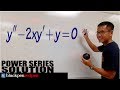 POWER SERIES SOLUTION TO DIFFERENTIAL EQUATION